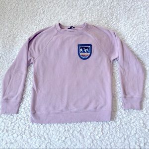 J. Crew Ski Patch Sweatshirt